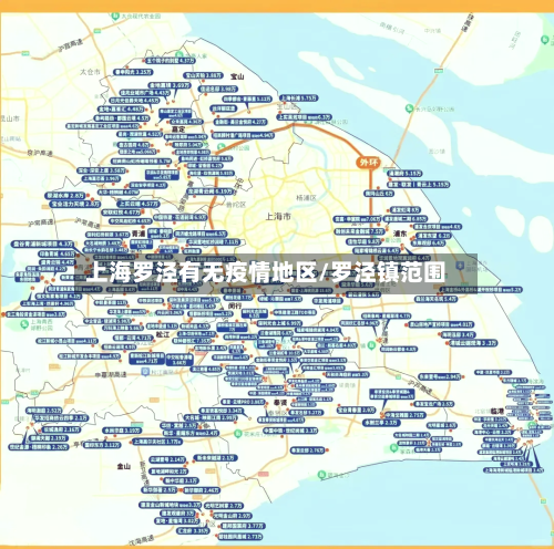 上海罗泾有无疫情地区/罗泾镇范围