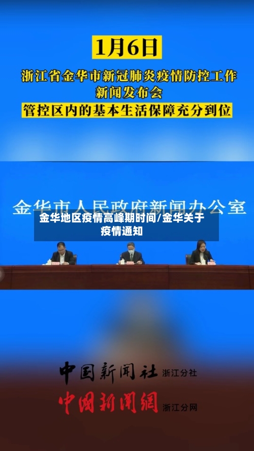 金华地区疫情高峰期时间/金华关于疫情通知