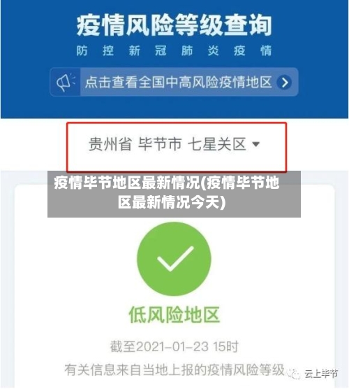 疫情毕节地区最新情况(疫情毕节地区最新情况今天)