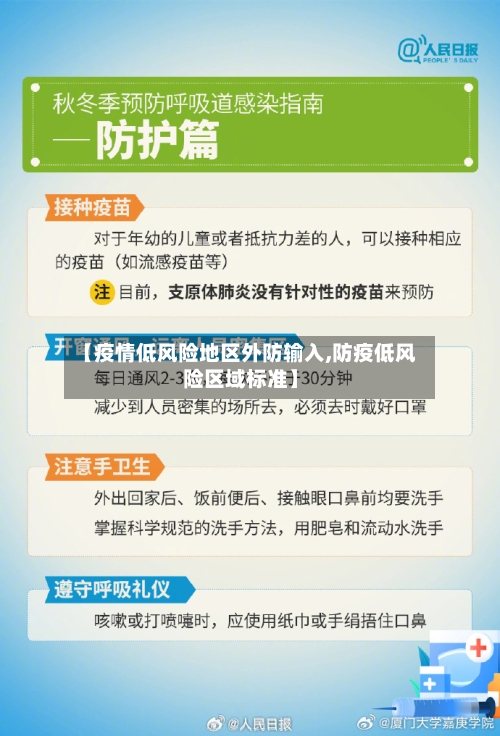 【疫情低风险地区外防输入,防疫低风险区域标准】