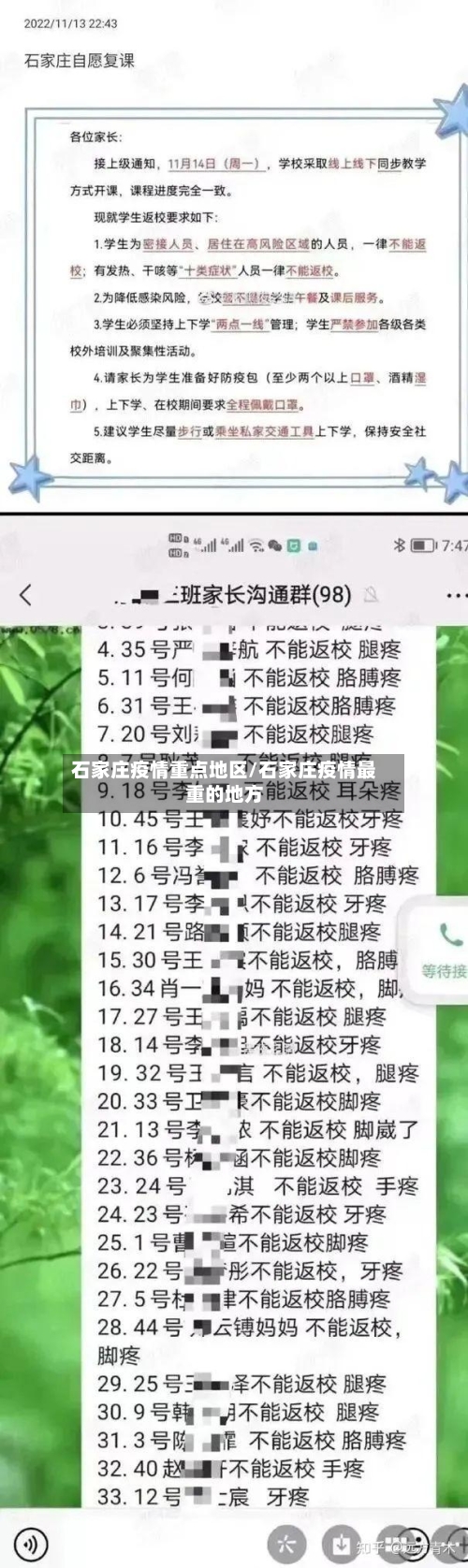 石家庄疫情重点地区/石家庄疫情最重的地方-第2张图片