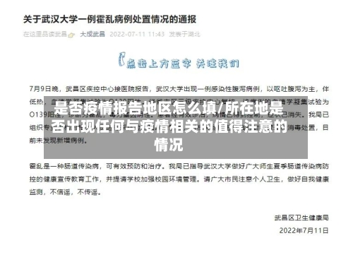 是否疫情报告地区怎么填/所在地是否出现任何与疫情相关的值得注意的情况-第2张图片