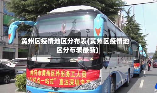 黄州区疫情地区分布表(黄州区疫情地区分布表最新)-第2张图片