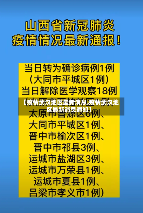 【疫情武汉地区最新消息,疫情武汉地区最新消息通知】