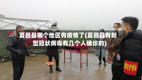 夏邑县哪个地区有疫情了(夏邑县有新型冠状病毒有几个人确诊的)-第2张图片