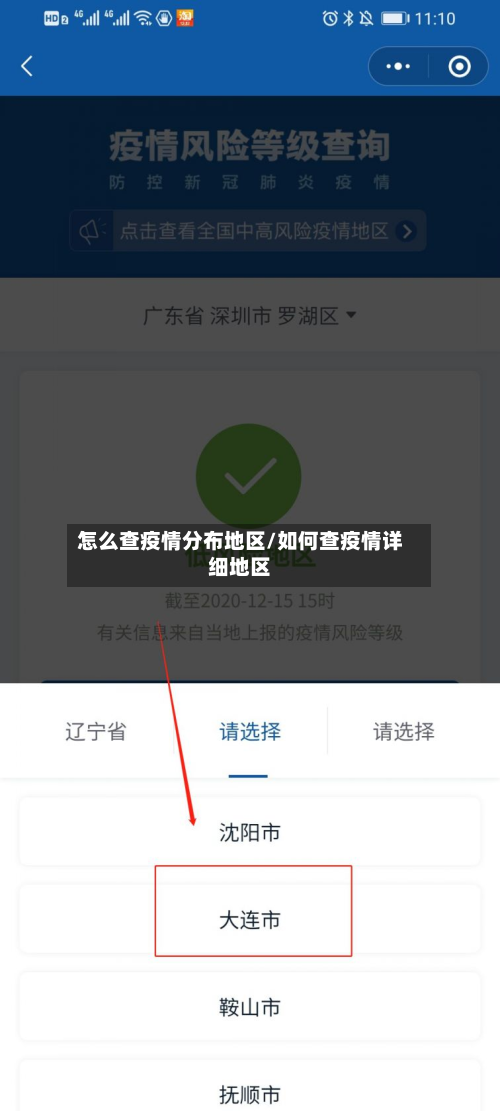 怎么查疫情分布地区/如何查疫情详细地区-第2张图片